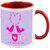 AllUPrints Valentines Day Gift For My Heart Red Coffee Mug - 11 oz