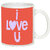 AllUPrints Lost In Your Love White Coffee Mug - 11 oz