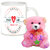 AllUPrints You Are A Good Teacher White White Coffee Mug With Teddy - 11 oz