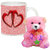 AllUPrints Crazy Gift For Crazy Friend On Valentines Day White Coffee Mug With Teddy - 11 oz