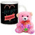 AllUPrints Love You Always And Forever White Coffee Mug With Teddy - 11 oz