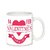 AllUPrints Love You My Valentine White Coffee Mug - 11 oz