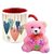 AllUPrints Symbol Of Love Red Coffee Mug With Teddy - 11 oz
