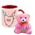 AllUPrints I Love You Baby Red Coffee Mug With Teddy - 11 oz