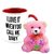 AllUPrints Love When You Call Me Baby Red Coffee Mug With Teddy - 11 oz