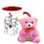 AllUPrints Dancing In Love Red Coffee Mug With Teddy - 11 oz
