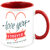 AllUPrints Be My Love Baby Red Coffee Mug - 11 oz