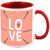AllUPrints Love You Forever My Sweet Love Red Coffee Mug - 11 oz