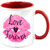 AllUPrints Be My Life My Love Red Coffee Mug - 11 oz