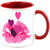AllUPrints Kiss Of Love Red Coffee Mug - 11 oz