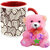AllUPrints Love You Always And Forever Red Coffee Mug With Teddy - 11 oz