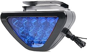 CAR/BIKE Triangle Back LED Light Blue