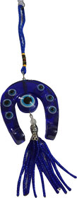 Choti Traders Feng Shui Evil Eye with Horse Shoe Hanging
