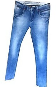 Men's Regular Fit Blue Jeans