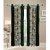 Jango Polyster Door CurtainFloral GreenSet of 27mx4m