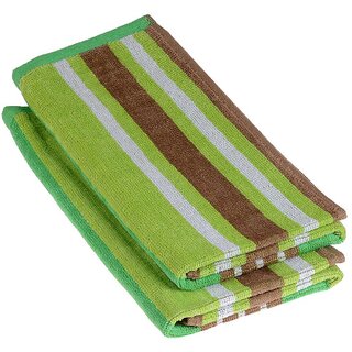Green Color Towel