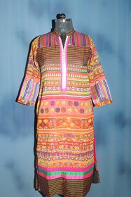 Rayon  Georgette Printed Kurti- Mohmmad fASHION