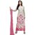 Decent World Pink Georgette Designer Dress Material