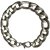 Men Style Gents 15 Mm Silver Stainless Steel Link Bracelet.