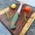 GOWOOD  SOLID SHEESHAM WOOD WOODEN CUTTING  CHOPPING BOARD  9 x 12 x 1  1Q