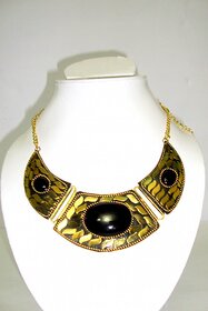 Angel Arts Black Metal Necklace.