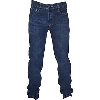 Men's Regular Fit Blue Jeans