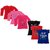 IndiWeaves Girls 3 Cotton Full Sleeves and 3 Half Sleeves Printed T-Shirt (Pack of 6)Multicolor