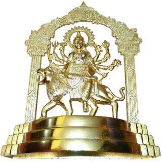 Mata durgaji Idol in Brass  5