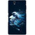 G.store Sony Xperia Z Hard Plastic Blue Back Covor