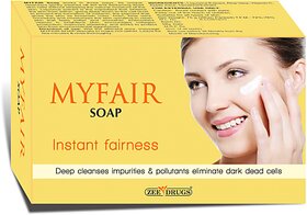 My fair instant fairness soap(set of 5 pcs.)75 gms each.
