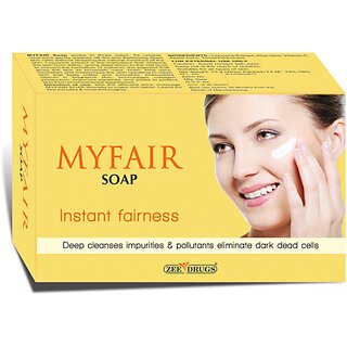 My fair instant fairness soap(set of 10 pcs.)75 gms each.
