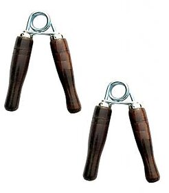 Hard Bodies Wooden Hand Grip ( Set of 2 )
