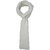 Plain Design White Color Stole For Women By S.Lover