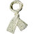 Cream Base Star Floral Print Stole For Women By S.Lover