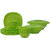 Incrzima - 28 Pcs Dinner Set Square Lime Green - 1351LG