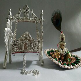 divyA Ladoo Gopal ji with jhoola