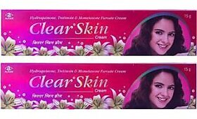 GS Clear skin cream set of 4 pcs..