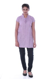 Ma textiles lizzy bizzy fabrics  lielac color designer kurti