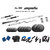 Protoner  Extreme Weight Lifting Package 24 Kgs + 5' Straight+ 3' Curl Rod