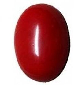 Jaipur Gemstone 10.25 ratti red coral(moonga).