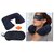 Travel Combo - Inflatable Neck Cushion + Eye Mask + Ear Plugs