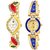 Swadesi Stuff Bangle Multi Dial Elegance New Arrival Luxury Ethnic Multi Bracelet Look Watch - For Women  Girls Kc11