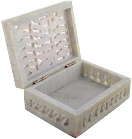 Freshings Gaurara Carved Box Rectangular Shaped (F-GB-2)