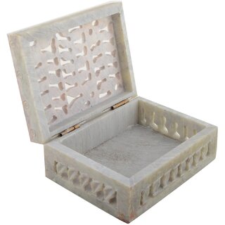 Freshings Gaurara Carved Box Rectangular Shaped (F-GB-2)