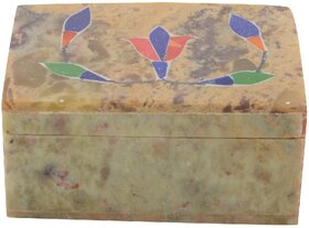 Freshings Gaurara Polished Inlay Box Rectangular Shaped (F-GB-3)