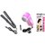Style Maniac Combo Of Ceramic Hair straightener And Lint Roller  With an attractive freebie hairstyle booklet.