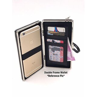 Niki Collection Presents Double Frame Wallet.