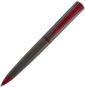 Monteverde Ball Pen Impressa Mv29875 Red Trim Gun Metal