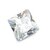 12.25 Ratti Princess Cut Zircon Natural Gemstone GLI Certified