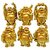 Kesar Zems Laughing Buddha Sign (Set Of 6)